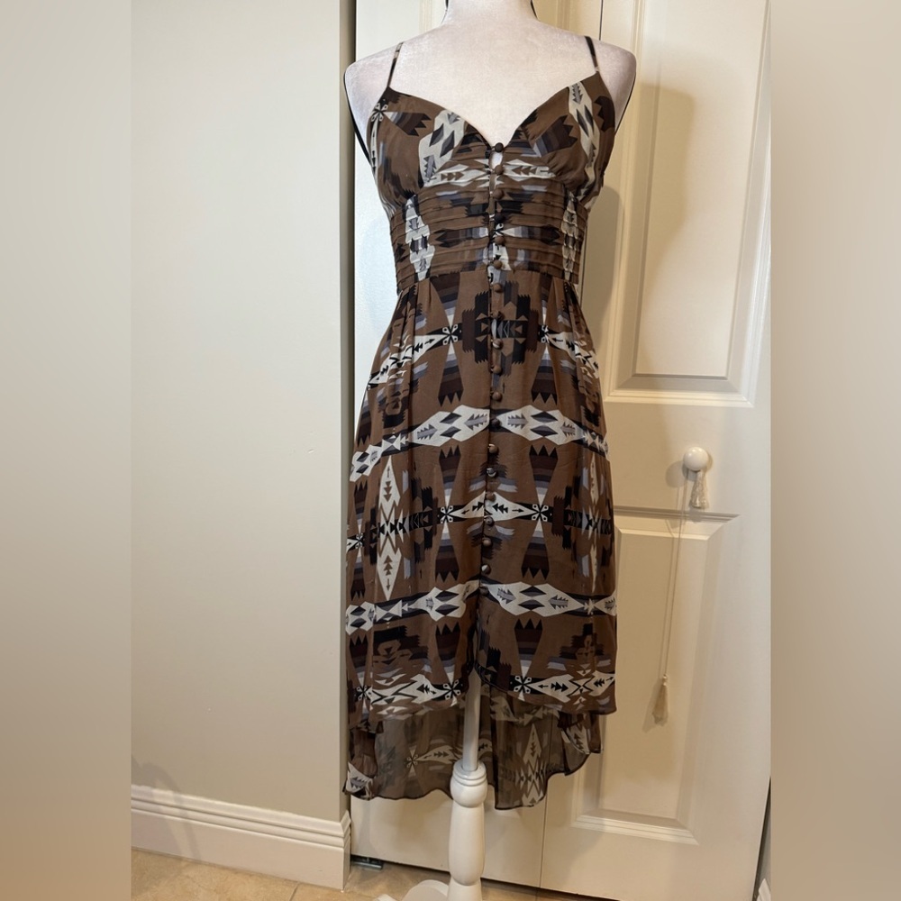 Dolce Vita Silk Print Dress